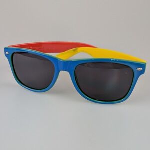 Google Promo Sunglasses Multi Colorful Red Yellow Green Blue Novelty Collectible